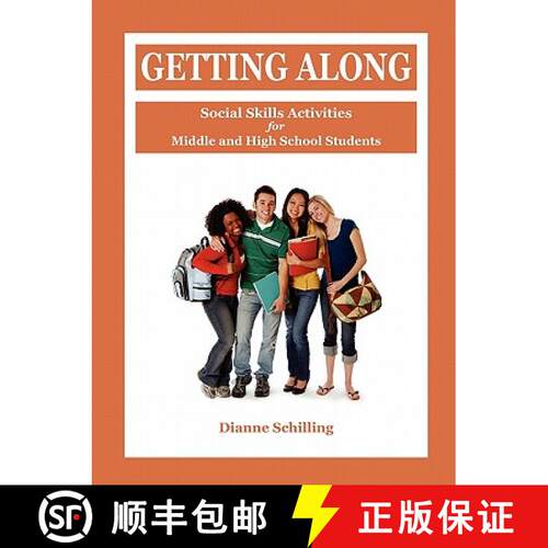 【3-4周达】Getting Along: Social Skills Activities for Middle and High School Students [9781564990662]