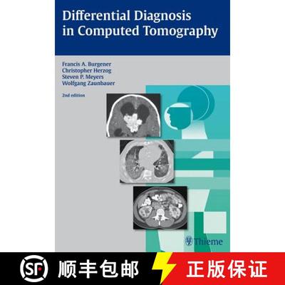 【3-4周达】Differential Diagnosis in Computed Tomography [9783131025425]
