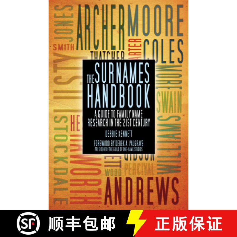 【2-3周达】The Surnames Handbook: A Guide to Family Name Research in the 21st Century [9780752468624]