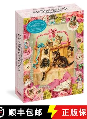 【3-4周达】Cynthia Hart's Victoriana Cats: Basket of Mischief 1,000-Piece Puzzle [9781523523726]