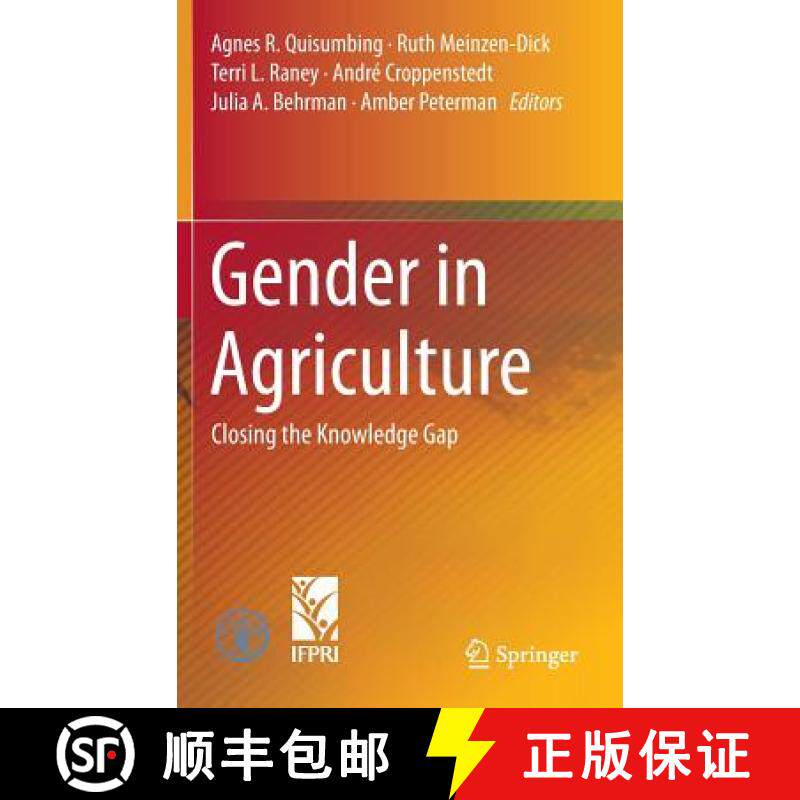 【3-4周达】Gender in Agriculture : Closing the Knowledge Gap [9789401786157]