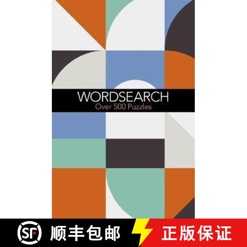 【3-4周达】Wordsearch: Over 500 Puzzles [9781839402678]