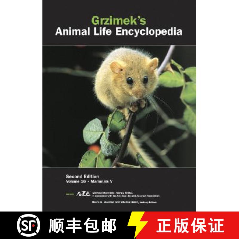 预订 Grzimek's Animal Life Encyclopedia, Volume 16: Mammals V (Edition: 2) (Edition: 2) (Edition: 2) ... [9780787657925]