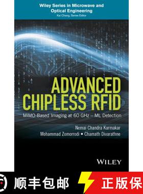 【3-4周达】Advanced Chipless Rfid: Mimo-Based Imaging At 60 Ghz  Ml Detection [Wiley电子电气工程] [9781119227311]