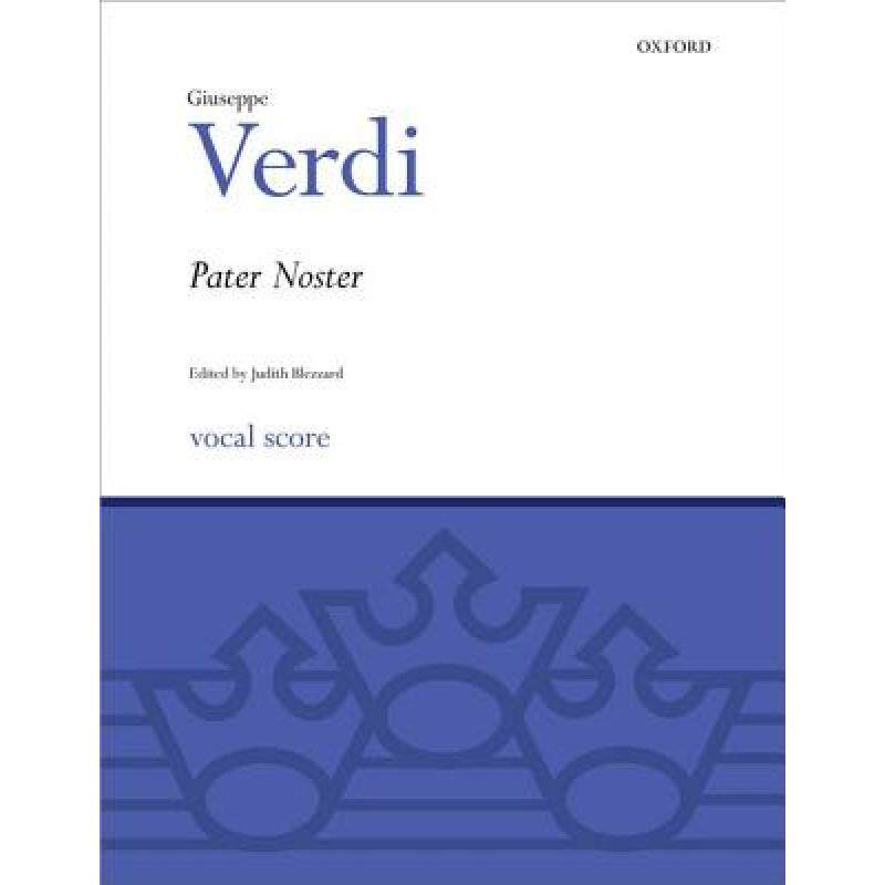 预订 pater noster: vocal score [9780193384323]