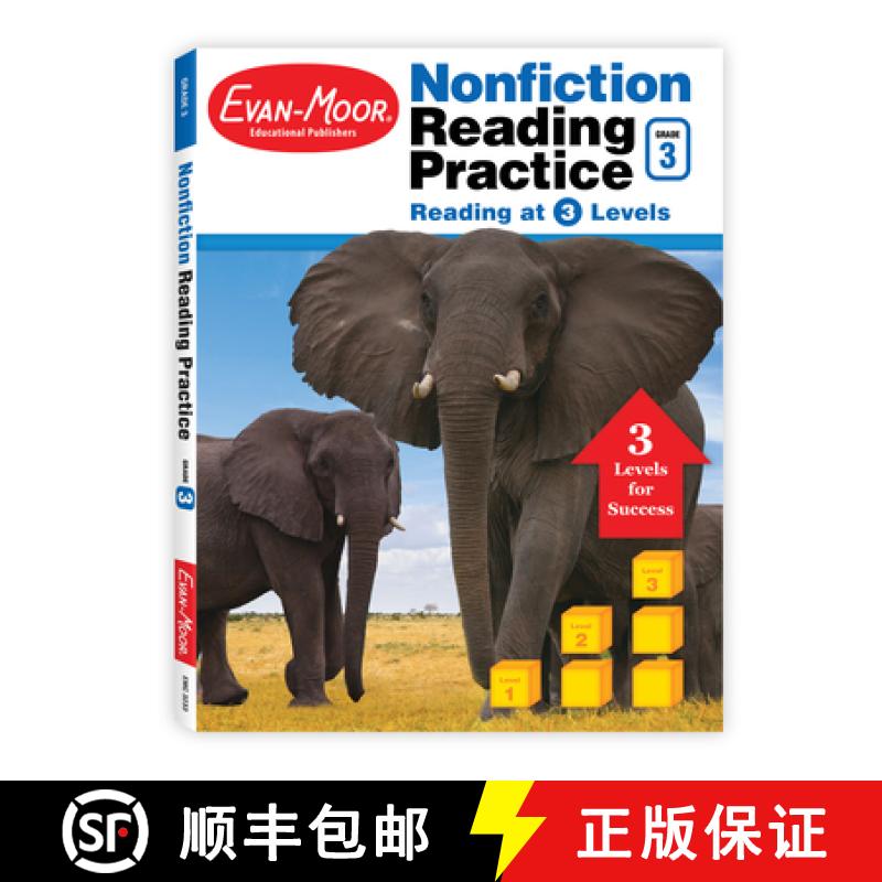 【3-4周达】非虚构类文学阅读练习 三年级 Nonfiction Reading Practice, Grade 3(2017 revised edition) [9781629383170]