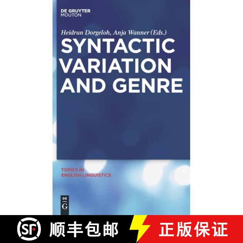 【3-4周达】Syntactic Variation and Genre [9783110226478]