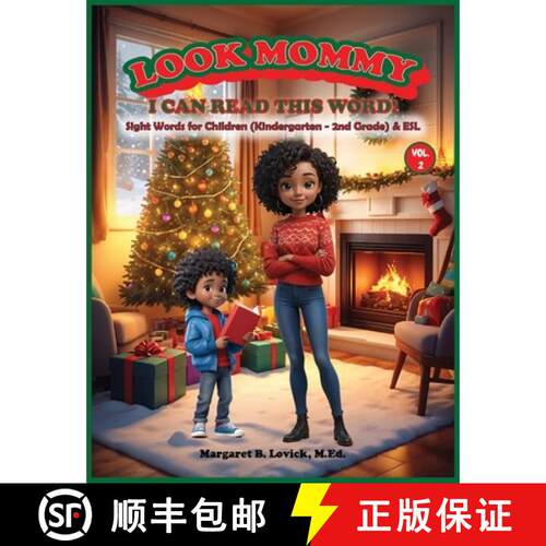 【3-4周达】Look Mommy, I Can Read This Word! (VOL. 2): Sight Words for Children (K-2nd Grade) & ESL [9798330693184]