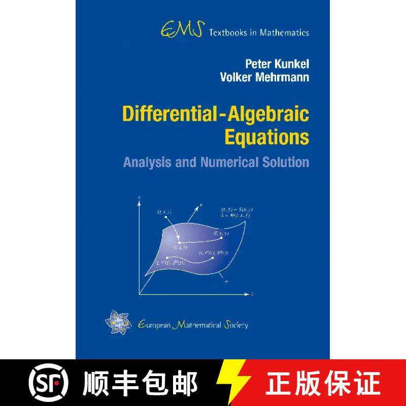 【3-4周达】Differential-algebraic Equations: Analysis and Numerical Solution (EMS Textbooks in Mathem... [9783037190173]