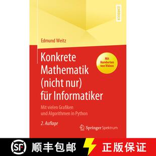 【3-4周达】精装 Konkrete Mathematik (nicht nur) für Informatiker: Mit vielen Grafiken und Algorithme... [9783662626177]