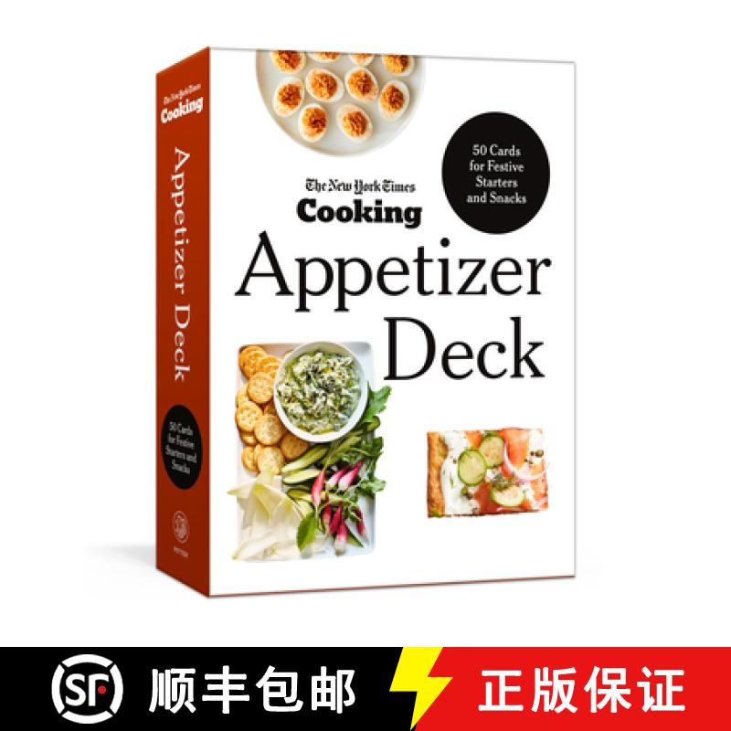 【3-4周达】The New York Times Cooking Appetizer Deck: 50 Cards for Festive Starters and Snacks [9780593799499]