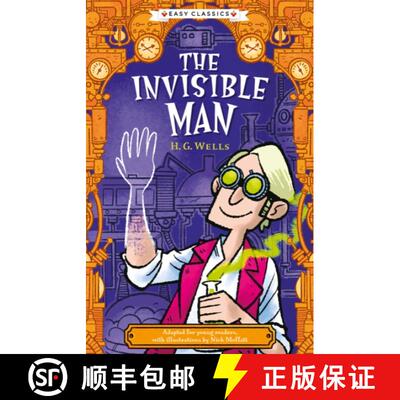 【3-4周达】Creepy Classics: The Invisible Man (Easy Classics) [9781782264910]