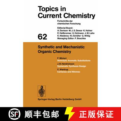 【3-4周达】Synthetic and Mechanistic Organic Chemistry (Softcover reprint of the original 1st ed. 197... [9783662158579]