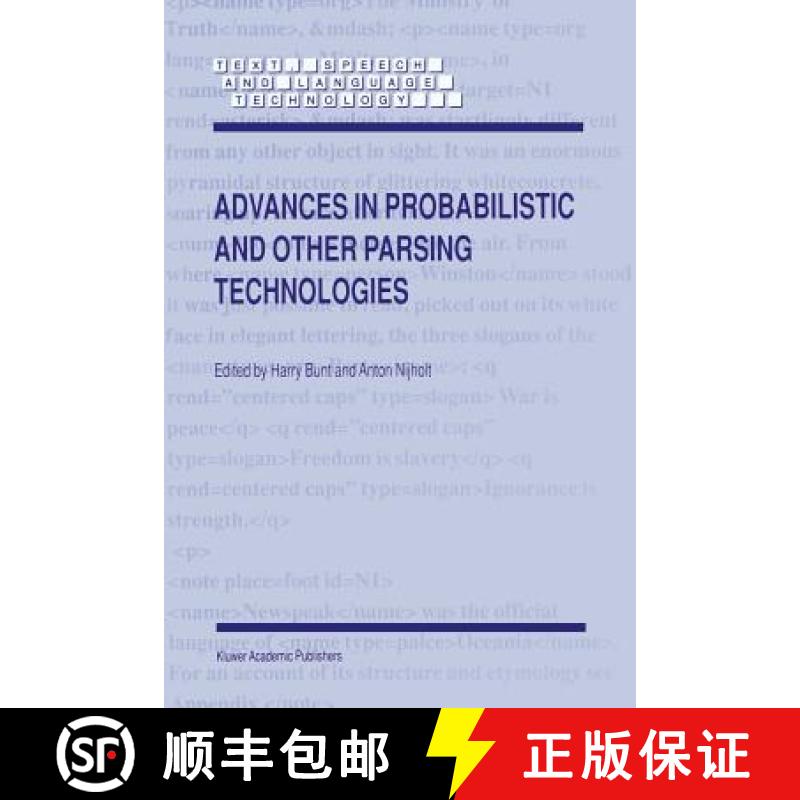 【3-4周达】Advances in Probabilistic and Other Parsing Technologies [9789048155798]