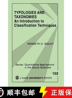 【3-4周达】Typologies and Taxonomies: An Introduction to Classification Techniques [9780803952591]