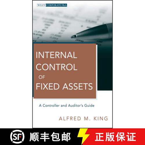 【3-4周达】精装 Internal Control Of Fixed Assets: A Controller And Auditor'S Guide [Wiley会计] [9780470539408]