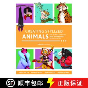 imaginary 4周达 Animals Stylized and animal real Creating compelling design 9781912843251 characters How