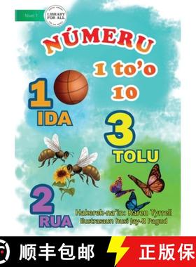 【3-4周达】Numbers For Me (Tetun edition) - Númeru 1 to'o 10 [9781922331816]