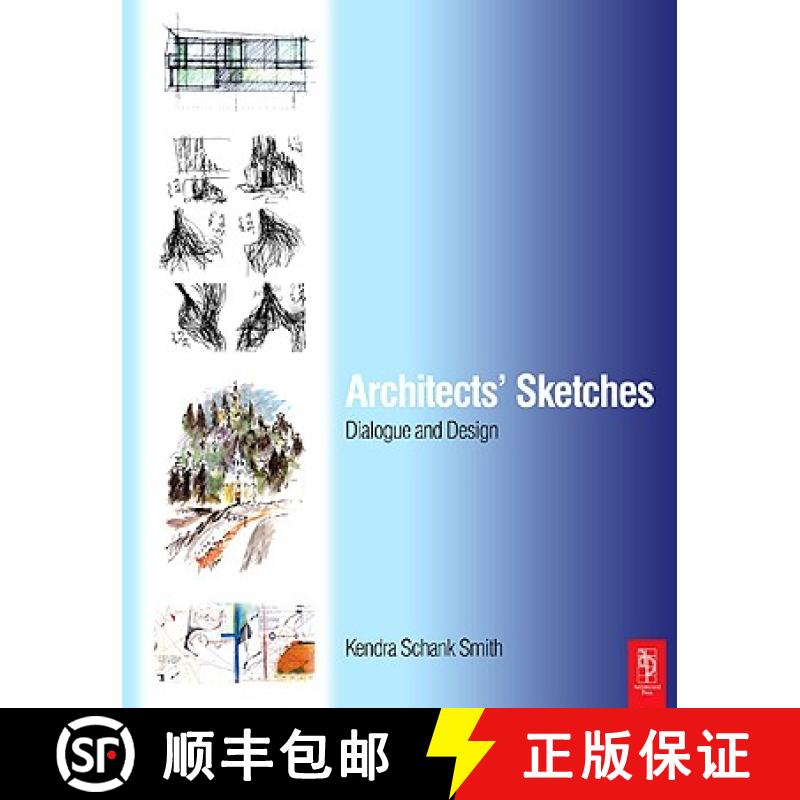 【3-4周达】Architects' Sketches: Dialogue and Design [9780750682268]