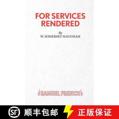 预订 For Services Rendered [9780573114670]