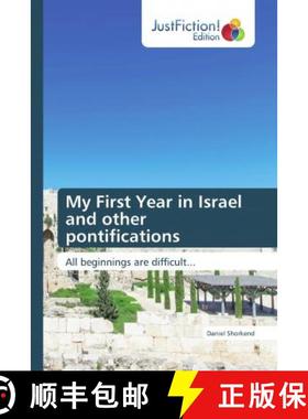 预订 My First Year in Israel and other pontifications [9786200103772]