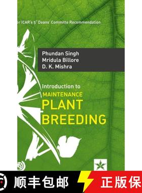 【3-4周达】Introduction to Maintenance Plant Breeding [9789389569209]