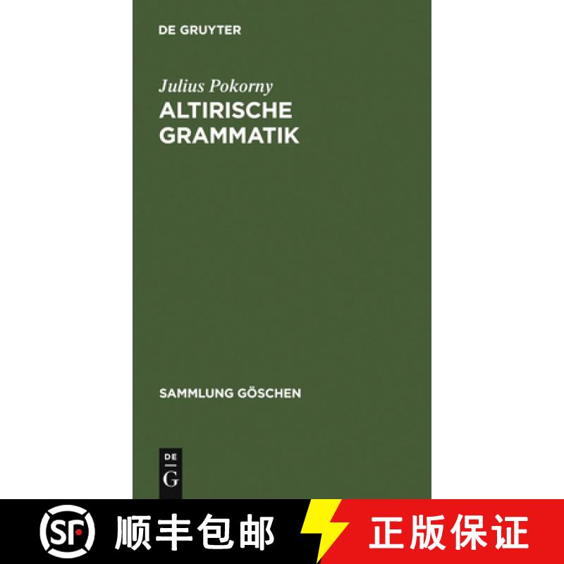 【3-4周达】Altirische Grammatik [9783110027532]