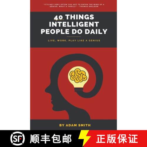 【3-4周达】40 Things Intelligent People Do Daily [9798215347089]