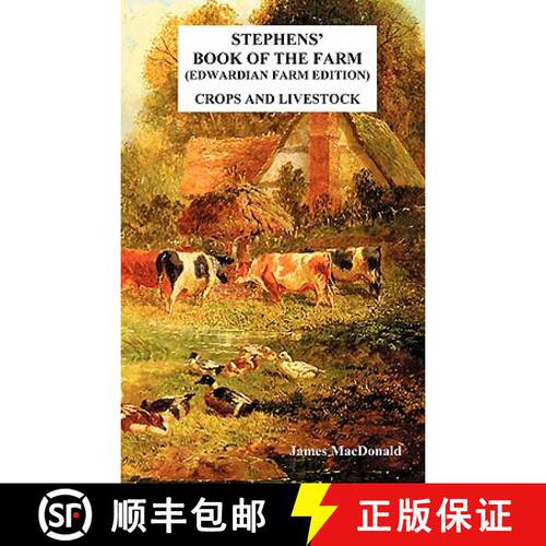 【3-4周达】精装 Stephens' Book of the Farm Edwardian Farm Edition: Crops and Livestock [9781849025409]