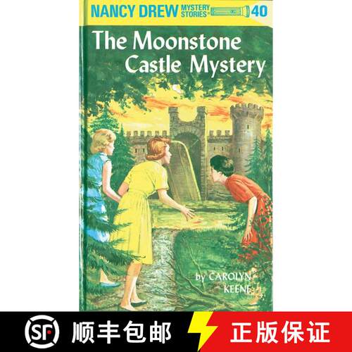 【3-4周达】精装 Nancy Drew 40: the Moonstone Castle Mystery [9780448095400]
