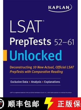 【3-4周达】LSAT Preptests 52-61 Unlocked: Exclusive Data + Analysis + Explanations [9781506237060]
