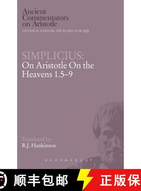 预订 Simplicius: On Aristotle On the Heavens 1.5-9 [9780715632314]