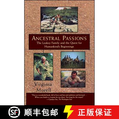 【3-4周达】Ancestral Passions: The Leakey Family and the Quest for Humankind's Beginnings [9780684824703]