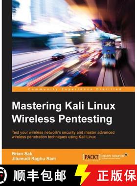 预订 Mastering Kali Linux Wireless Pentesting [9781785285561]