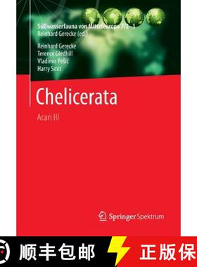 【3-4周达】Süßwasserfauna von Mitteleuropa, Bd. 7/2-3 Chelicerata : Acari III [9783827418937]