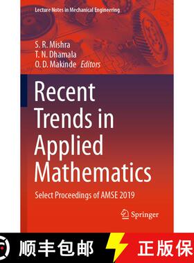 【3-4周达】Recent Trends in Applied Mathematics : Select Proceedings of AMSE 2019 [9789811598197]