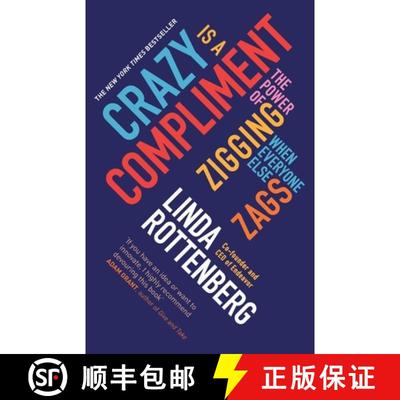 【3-4周达】Crazy is a Compliment : The Power of Zigging When Everyone Else Zags [9780670923786]