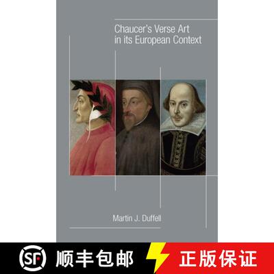 【3-4周达】Chaucer's Verse Art in Its European Context: Volume 513 [9780866985697]