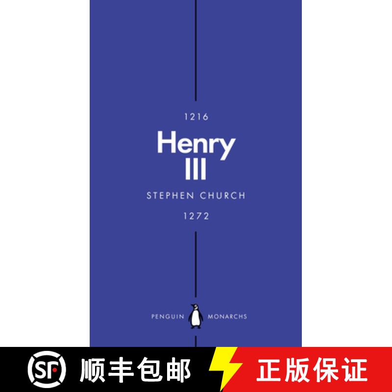 【3-4周达】Henry III (Penguin Monarchs) : A Simple and God-Fearing King [9780241380437]