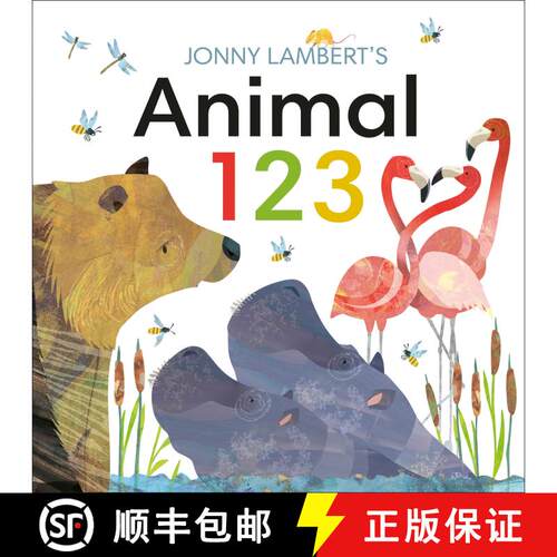 【3-4周达】Jonny Lambert's Animal 123 [9781465478450]