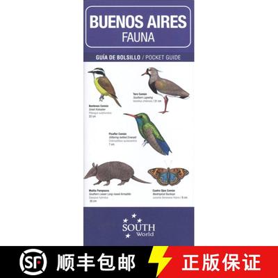 【3-4周达】Buenos Aires Fauna: Pocket Guide / Guía de Bolsillo [9789874696007]