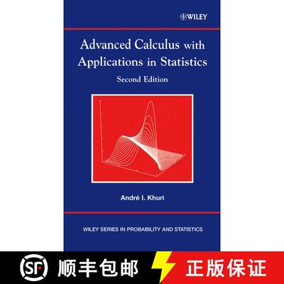 【3-4周达】Advanced Calculus With Applications In Statistics,Second Edition [Wiley统计学] [9780471391043]