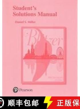 【3-4周达】Student's Solutions Manual for Precalculus: Stude Solut Manua Pre SSP_6 [9780134470030]