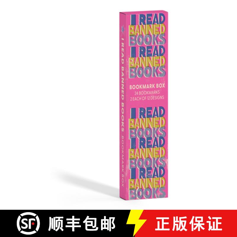 【2-3周达】I Read Banned Books Bookmark Box [9781423665861]