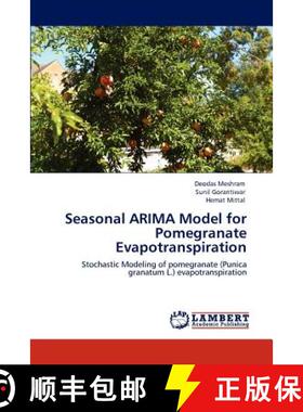 预订 Seasonal ARIMA Model for Pomegranate Evapotranspiration [9783848438198]
