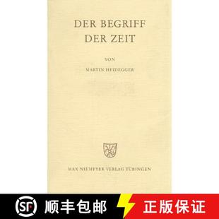 1924 der Marburger Theologenschaft vor Begriff Zeit：Vortrag 9783484701472 预订 Juli Der