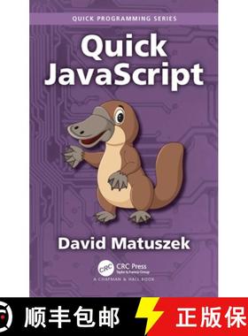 【3-4周达】Quick JavaScript [9781032417561]