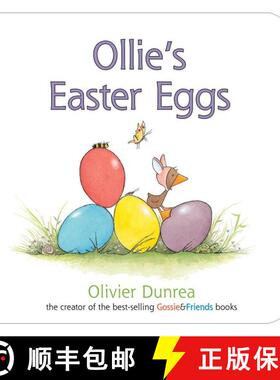 【3-4周达】Ollie's Easter Eggs Board Book: An Easter And Springtime Book For Kids [9780547859187]