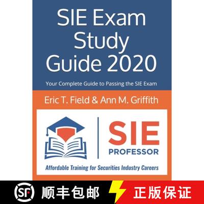 【3-4周达】SIE Exam Study Guide 2020: Your Complete Guide to Passing the SIE Exam [9780578661889]