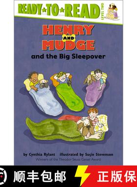 【3-4周达】Henry and Mudge and the Big Sleepover: Ready-to-Read Level 2 (Reprint) [9780689834516]